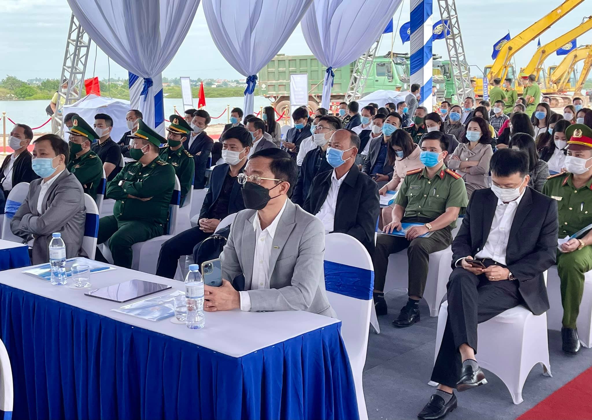 Groundbreaking ceremony of Van Ninh General Port